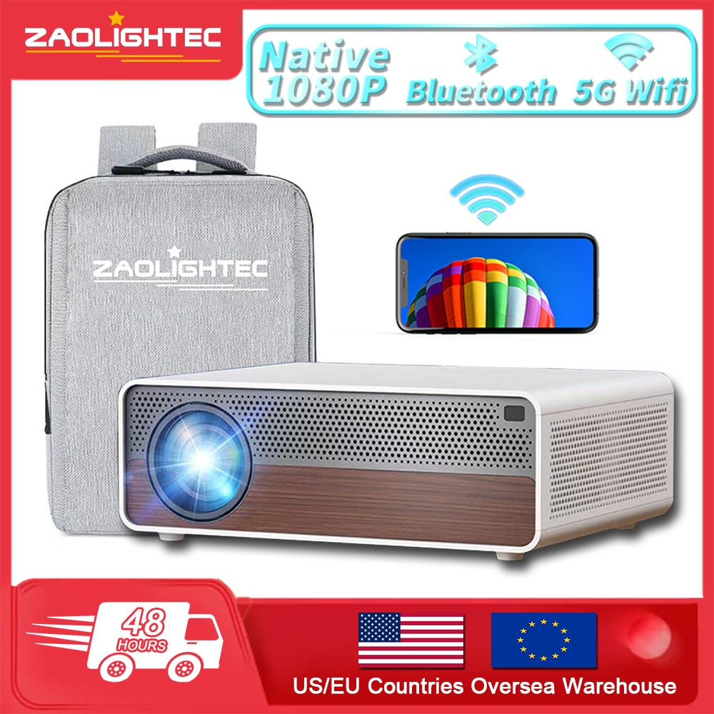 ZAOLIGHTEC A40 ޴  , LED Ȩ þ Ʈ , 4K HD ȭ , LED  , 7500 